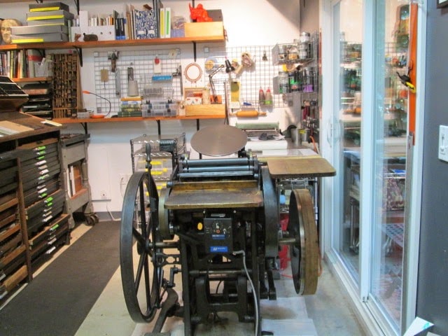 Old Letter Press