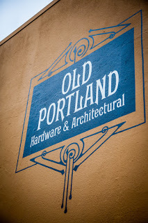 Old Portland Building Sign